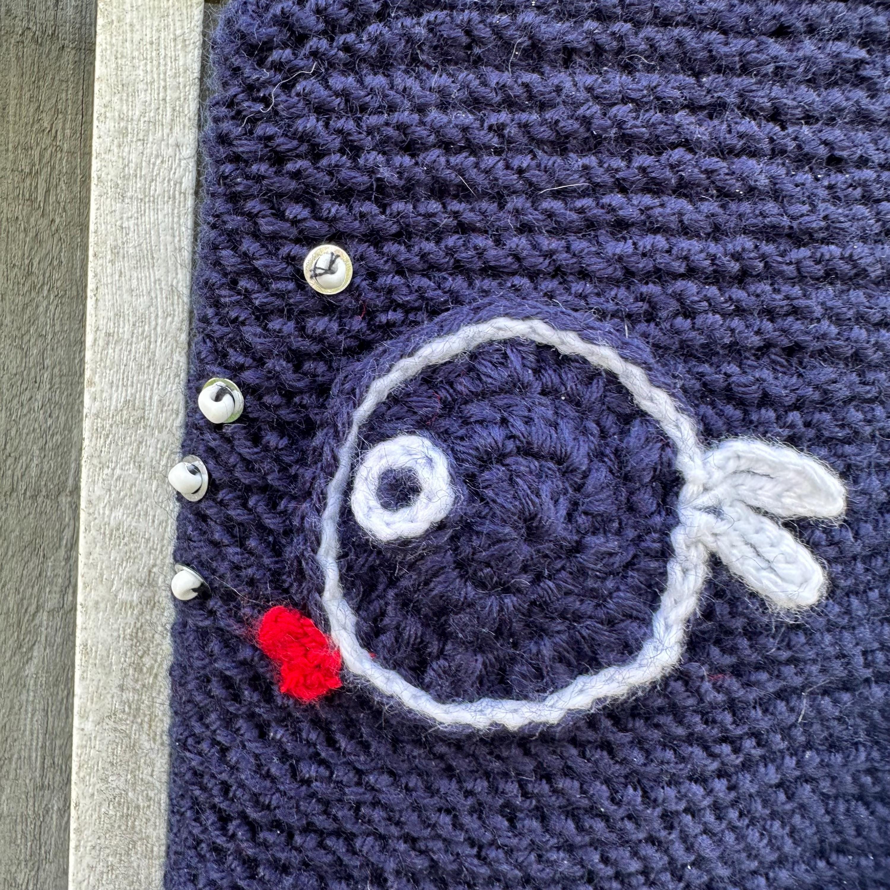Handmade Baby Knit Vest, Knitted Baby Sweater, 12-18 Months