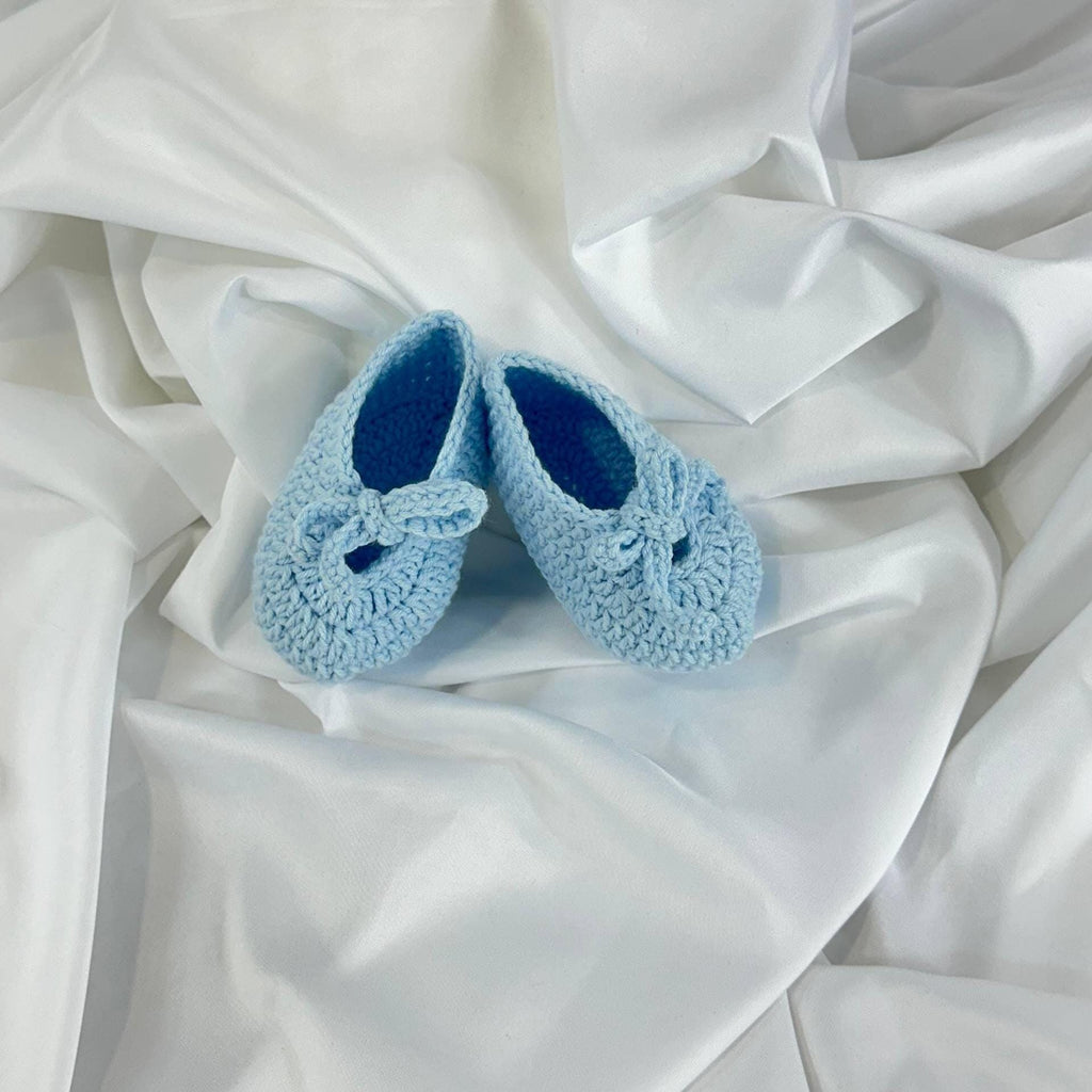 Handmade Crochet Baby Gift Set, Bunny Rattle, Pacifier Clip and Baby Booties