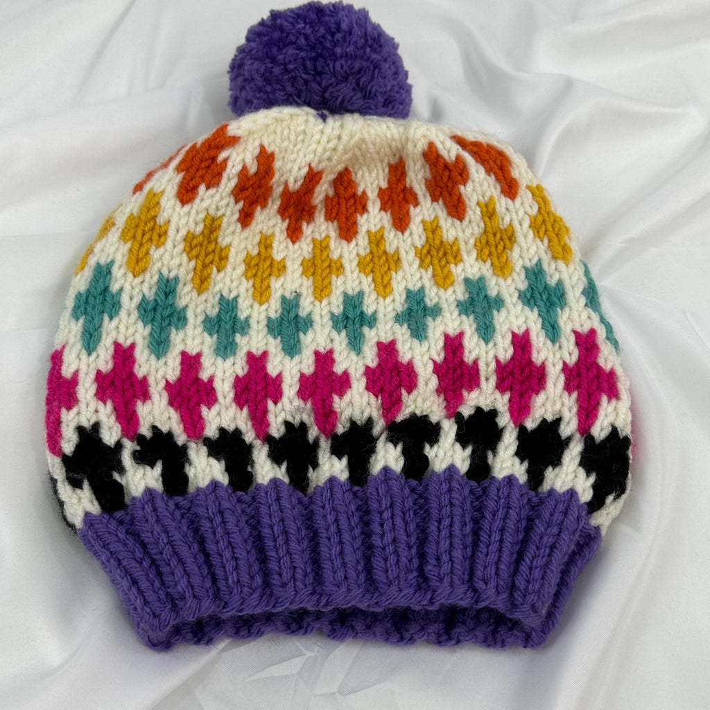 Handmade Knit Beanie, Cozy Winter Hat For Adults and Kids, Warm Handcrafted Cap