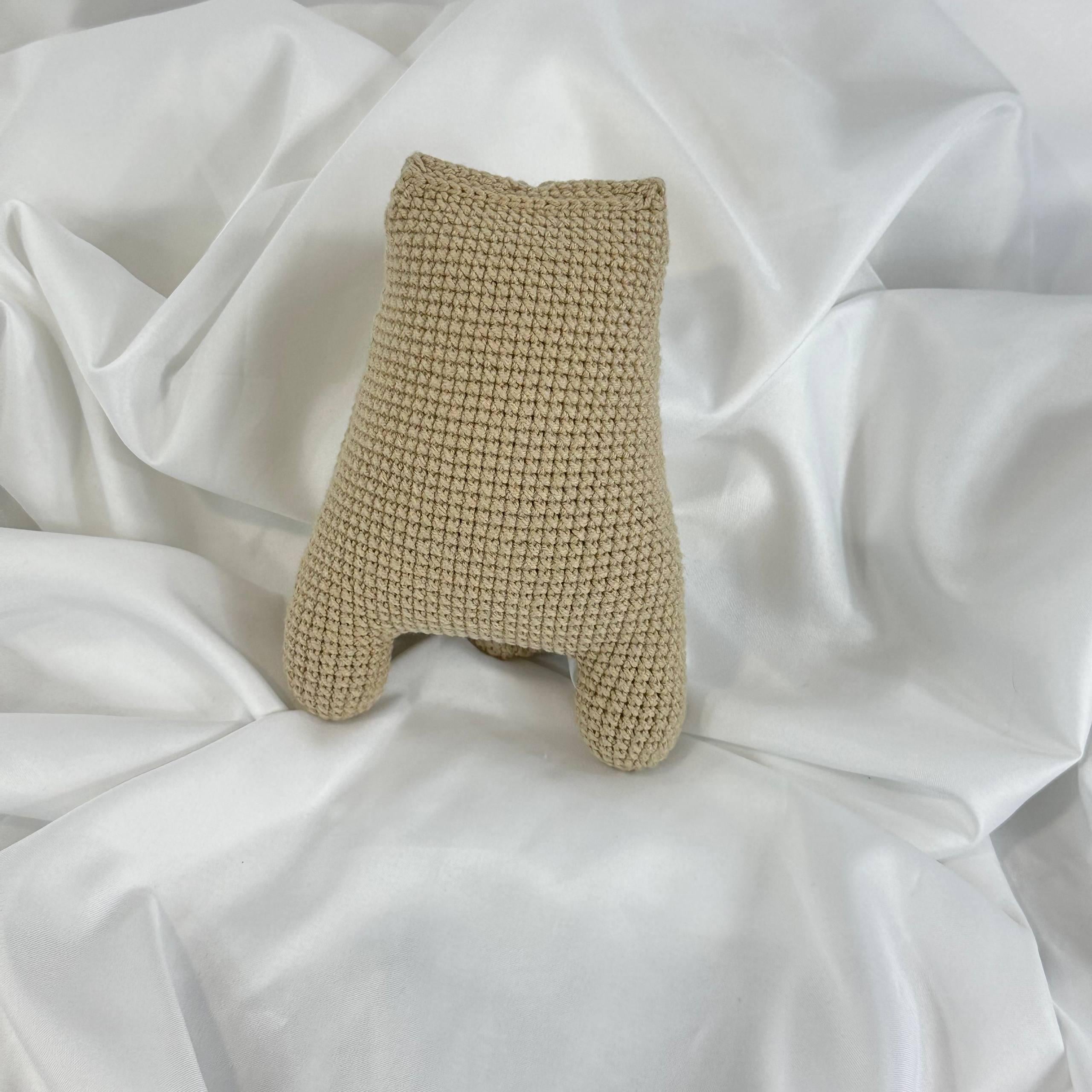 Handmade Crochet Peekaboo Bunny Toy, 100% Cotton, Baby Shower Gift, Nursery Decor