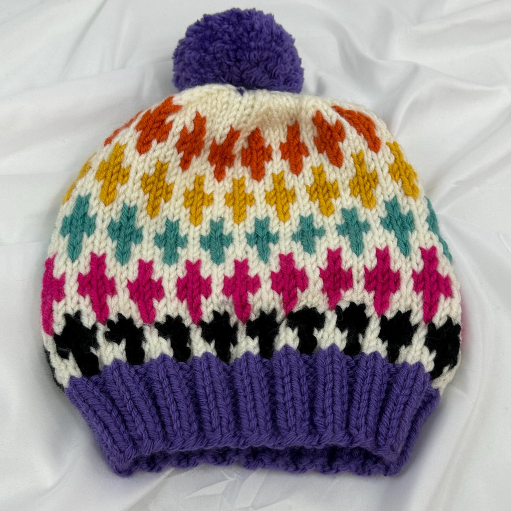 Handmade Knit Beanie, Cozy Winter Hat For Adults and Kids, Warm Handcrafted Cap