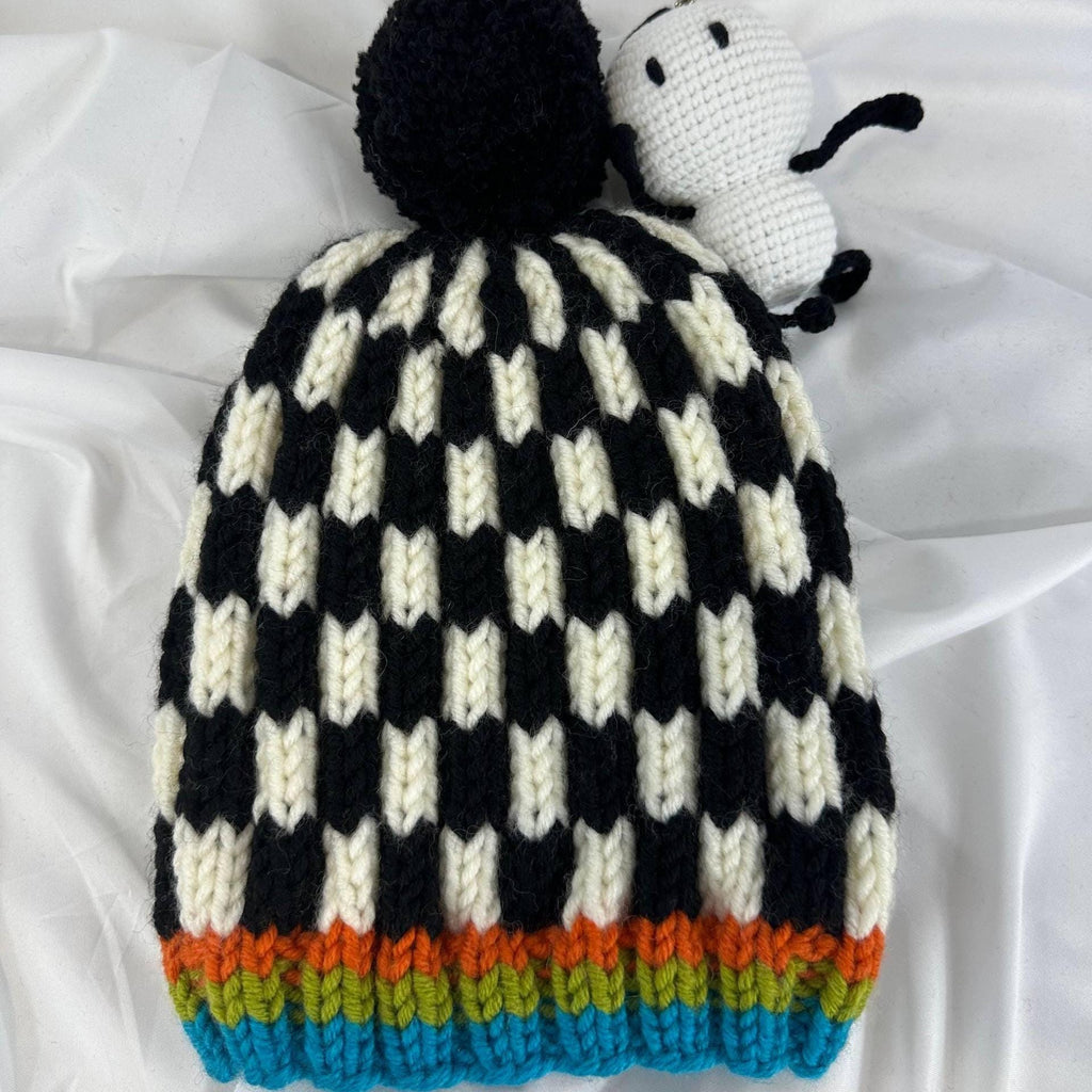 Hand Knitted Baby Vest: Soft White Yarn, Leaf Yoke Design