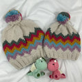 Handmade Knit Beanie, Cozy Winter Hat For Adults and Kids, Warm Handcrafted Cap